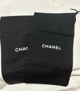 CHANEL シャネルシューズ保存袋2枚