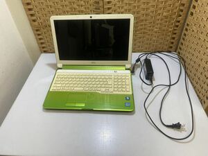 44786【自宅保管品】FUJITSU 富士通 ノートPC Core i5 2450M(第2世代) FMVA54GG DVDドライブ パソコン