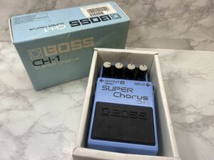 44781[ home storage goods ]BOSS Boss effector CH-1 SUPER CHORUS super Chorus guitar machinery 