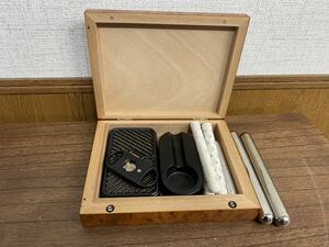 44513【自宅保管品】葉巻 関連用品セット ケース 加湿器 葉巻入 カッター