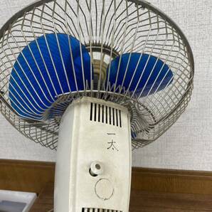 44142【自宅保管品】三菱 MITSUBISHI 扇風機 D30-HC2 昭和レトロ 当時物 動作品 アンティークの画像5