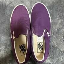 VANS スニーカーパープル26センチ_画像1