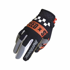  for children FASTHOUSE Speed style glove Youth Domingo gray / black YM size 4037-7022[D1080]