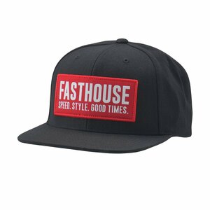 FASTHOUSE ハット バロックハウス ブラック/レッド ONE SIZE 6012-0000[D1576]