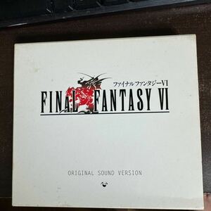 Final Fantasy VI Original Sound Version CD 