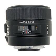 【★極上美品★】SONY F2.8 50m MACRO ♯0074_画像2