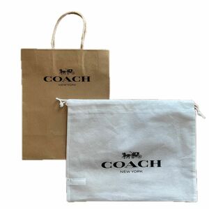 コーチ　ショッパー　紙袋　COACH