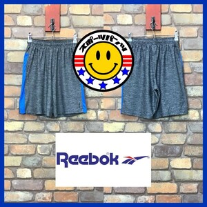 SP1-245★お買い得!!★MIXグレー★【Reebok リーボック】ストレッチ ハーフパンツ【レディース S】スポーツ ランニング ジム 筋トレ