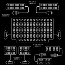 200系 ハイエース スーパーGL 専用 LED ルームランプ 純白 R-254_画像5