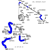 JZX100 チェイサー マーク２ ツアラーV シリコンホースキット レッド 17本 1JZ-GTE S-150R_画像5