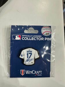 新品　正規品　MLB ドジャース 大谷翔平 ピンバッチ ユニフォーム型 コレクターピン