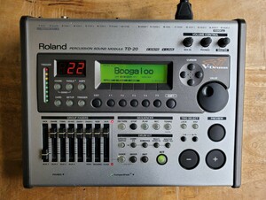 液晶良好 Roland td-20 音源モジュール ローランド 電子ドラム