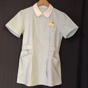 nagaire- Ben FE4512① size L color ta- Kiss nurse clothes short sleeves nursing . medical care white garment cosplay 