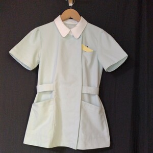 nagaire- Ben FE4512③ size M color ta- Kiss short sleeves nurse clothes uniform nursing . medical care white garment cosplay 