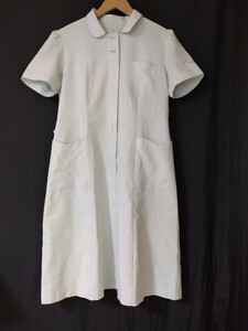 ナガイレーベン　CF4807 ナースワンピース　　　　サイズLL ライトブルー　半袖　クレールローベワンピース　看護師　医療白衣　コスプレ　