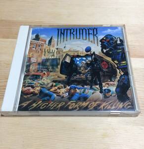 貴重 レア 廃盤 国内盤 イントルーダー INTRUDER / ア・ハイヤー・フォーム・オブ・キリング A HIGHER FORM OF KILLING アルバム CD メタル