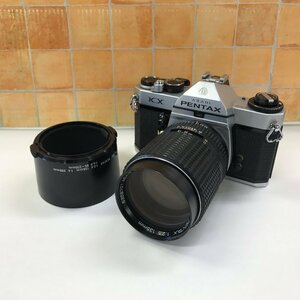 ASAHI PENTAX KX ペンタックス SMC PENTAX 1:2.5 135mm フィルムカメラ レンズ セット ジャンク扱い カメラ/904