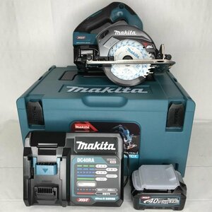 未使用 ｍａｋｉｔａ マキタ ＨＳ００５Ｇ ＲＤＸ ４０Ｖ ｍａｘ １２５ｍｍ 充電式マルノコ 丸ノコ フルセット 鮫肌 電動工具/233