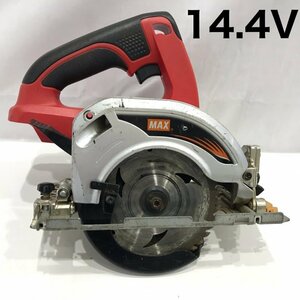 本体のみ 中古 ＭＡＸ マックス ＰＪ－ＣＳ５１ １２５ｍｍ 超硬 充電式 丸のこ 丸ノコ マルノコ １４．４Ｖ 中古品 電動工具/248