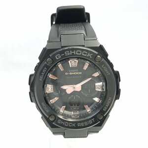 稼働品 Ｇ－ＳＨＯＣＫ ジーショック ＣＡＳＩＯ カシオ 黒 ＧＳＴ－Ｗ３１０ＢＤＤ 腕時計 タフソーラー メンズ ピンク 時計/218