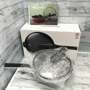 未使用品 ｒｅｍｙ ｐａｎ＋ レミパンプラス ＲＨＦ－３０１ フライパン 中華鍋 ２４ｃｍ ３．３Ｌ アルマイト加工 ギフト/208の画像1