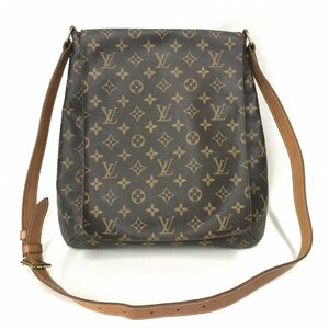 ルイヴィトン ＬＯＵＩＳ ＶＵＩＴＴＯＮ Ｍ５１２５６ ミュゼット モノグラム ショルダーバッグ ポシェットブラウン 鞄/266