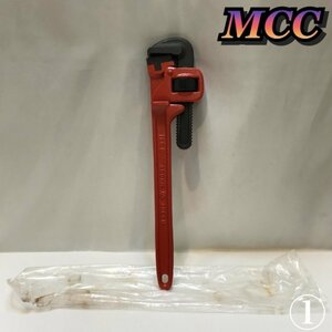 未使用品 ＭＣＣ パイレン ハンドツール 手工具 締め具 パイプレンチ ４５０ｍｍ ４５ｃｍ 配管工事 ３０６４Ｎ 電動工具/252