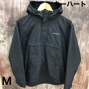 ｃａｒｈａｒｔ カーハート パーカー プルオーバー ナイロン ジャケット フーディー 黒 Ｍ 洋品紳士服/246