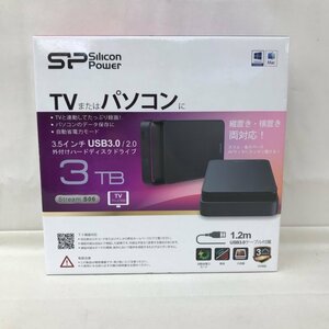 美品 Ｓｉｌｉｃｏｎ－ｐｏｗｅｒ 外付けＨＤＤ ３．５インチ シリコンパワー ＳＰ０３０ＴＢＥＨＤＳ０６Ａ３ＫＴＶ 黒 電化製/255