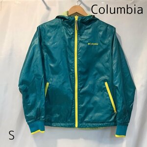 Ｃｏｌｕｍｂｉａ ナイロンジャケット グリーン メンズ コロンビア ＰＭ３９４４ Ｓサイズ リバーシブル アウトドア 洋品紳士服/252