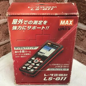 ＭＡＸ レーザー距離計 ＬＳ－８１１ ケース・電池・ストラップ欠品 雑貨/229