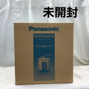 【未開封】 Ｐａｎａｓｏｎｉｃ パナソニック マイコン 電気 圧力なべ 鍋 ＳＲ－Ｐ３２ＡＰ－Ｎ 電化製品/246