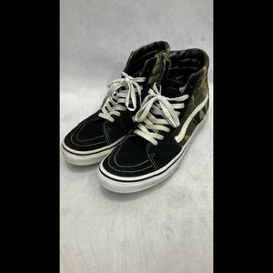 ＶＡＮＳ×ＳＯＰＨＮＥＴ バンズ×ソフネット ２８ｃｍ サイドジップ ハイカット スニカー Ｖ３８ＳＯＰＨ 迷彩 柄 靴/241