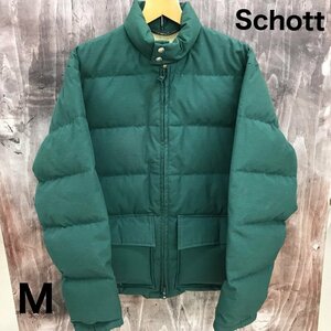 Ｓｃｈｏｔｔ ショット ＵＳＡ製 Ｍ グース ダウン ジャケット グリーン ベージュ 緑 洋品紳士服/246