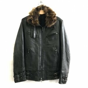 ＳＨＥＬＬＡＣ ライダース Ｓ－２８０６ サイズ４６ 日本製 ホーススキン 馬革 洋品紳士服/218