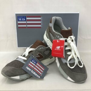 未使用 ＮＥＷ ＢＡＬＡＮＣＥ Ｍ９９８ ２５．０ ニューバランス スニーカー ダークグレイ ＵＳＡ 靴 靴/255