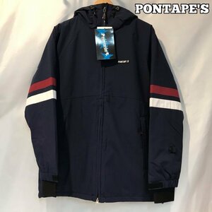 ＰＯＮＴＡＰＥ’Ｓ ＰＯＪ－３８１ ネイビー ジャケット スノーウェア スキーウェア ウィンタースポーツ Ｍサイズ 洋品紳士服/252