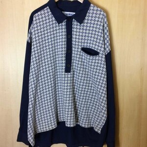 ＢＩＳＣＵＩＴＳ ＆ ＧＲＡＶＹ ファッション 米国製 紺 ＵＳＡ製 長袖シャツ ロングスリーブ 中古 ＵＳＥＤ メンズ 洋品紳士服/247