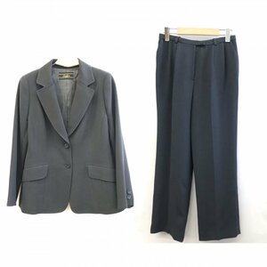 中古 Ｌｅｉｌｉａｎ レリアン レディース ミセス １３ ジャケット パンツ スーツ 日本製 フォーマル イベント 洋品婦人服/218