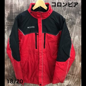 ＣＯＬＵＭＢＩＡ コロンビア ＳＢ５２６４ ナイロン ジャケット ブルゾン 赤 黒 洋品紳士服/246