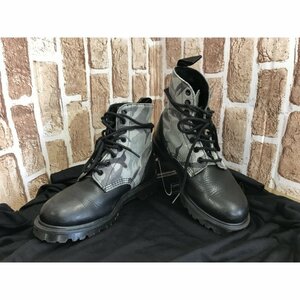 Ｄｒ Ｍａｒｔｅｎｓ ドクターマーチン ＷＩＬＤＥＲ ８ホール ブーツ カモフラ 迷彩 約２４．５－２５ｃｍ 靴/229