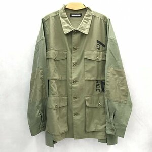 ＮＥＩＧＨＢＯＲＨＯＯＤ ２１２ＡＱＮＨ－ＳＨＭ０２ ネイバーフッド ミリタリージャケット Ｌ 洋品紳士服/241