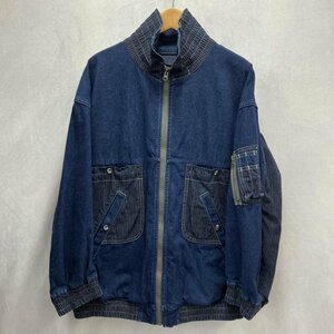 ＴＥＮＤＥＲＬＯＩＮ ＤＥＮＩＭ ＭＡ－１ メンズ タグ付 テンダーロイン Ｍ インディゴ コットン デニム ジャケット 洋品紳士/241