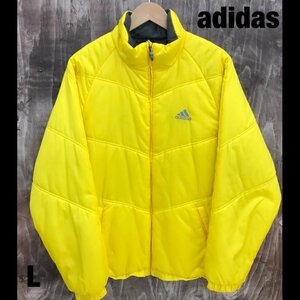 ａｄｉｄａｓ アディダス ９８１６０４ 中綿 ジャケット ブルゾン 黄 イエロー Ｌ 洋品紳士服/246