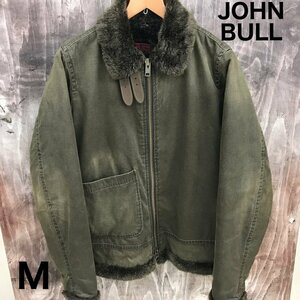 ＪＯＨＮＢＵＬＬ ジョンブル １６００１ ボア ジャケット ブルゾン ブラウン Ｍ 洋品紳士服/246