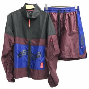 ＮＩＫＥ ナイキ カイリーアービング ジャケット ブラック ナイロンジャケット ハーフパンツ セットアップ Ｓ Ｍ 洋品紳士服/225