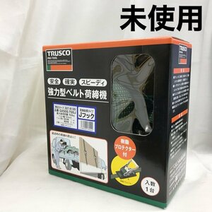 未使用 ＴＲＵＳＣＯ トラスコ ＧＸ５０Ｓ－７００Ｊ 強力型 ベルト荷締機 最大使用荷重 ７００ｋｇ ５０ｍｍ幅 Ｊフック 電動工/246