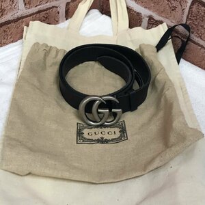 ＧＵＣＣＩ ４９３９４９ ブラック ＧＧバックルレザーベルト ベルト 洋品その他/229