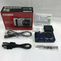 未使用に近い ＣＡＳＩＯ ＥＸＩＬＩＭ ＥＸ－ＺＲ４１０ カシオ コンパクト デジタルカメラ ブルー １６１０万画素 カメラ/248_画像5