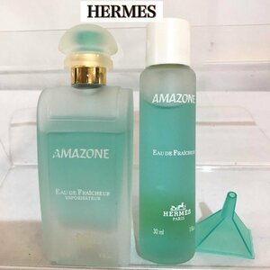 ＨＥＲＭＥＳ オードフレーシュ ナチュラルスプレー エルメス アマゾンライト３０ｍｌ 詰め替え容器付 フランス製 雑貨/269